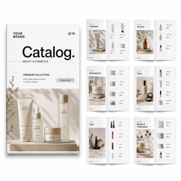 Custom Printed Catalog