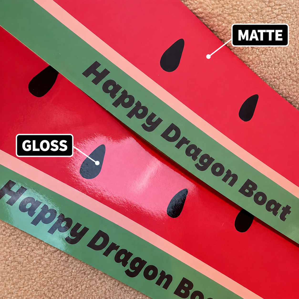 Gloss & Matte Lamination