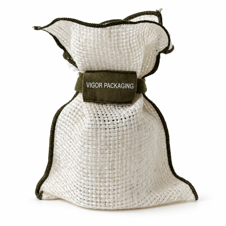 Custom Mesh Drawstring Pouches