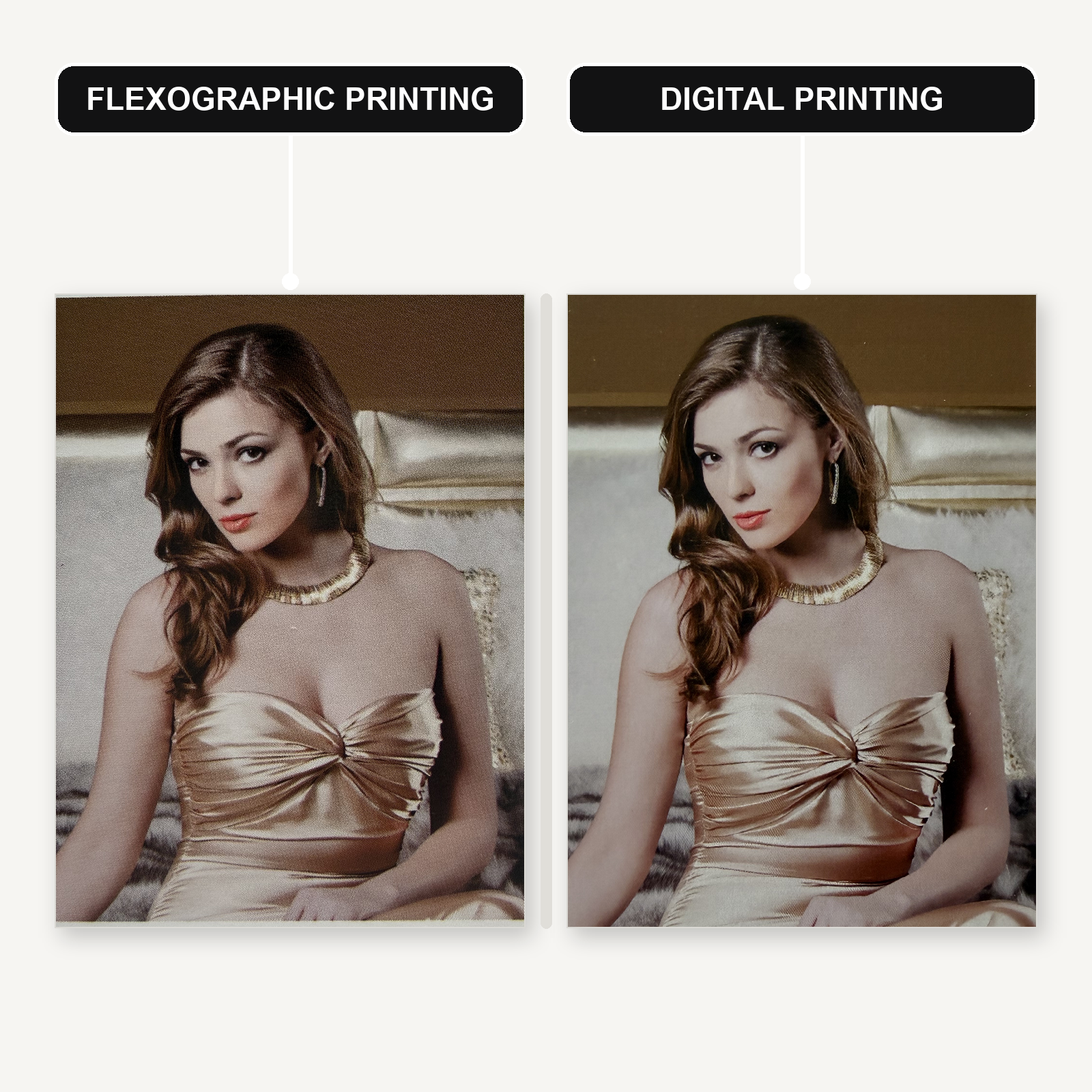 Flexographic Printing vs Digital Printing Comparison