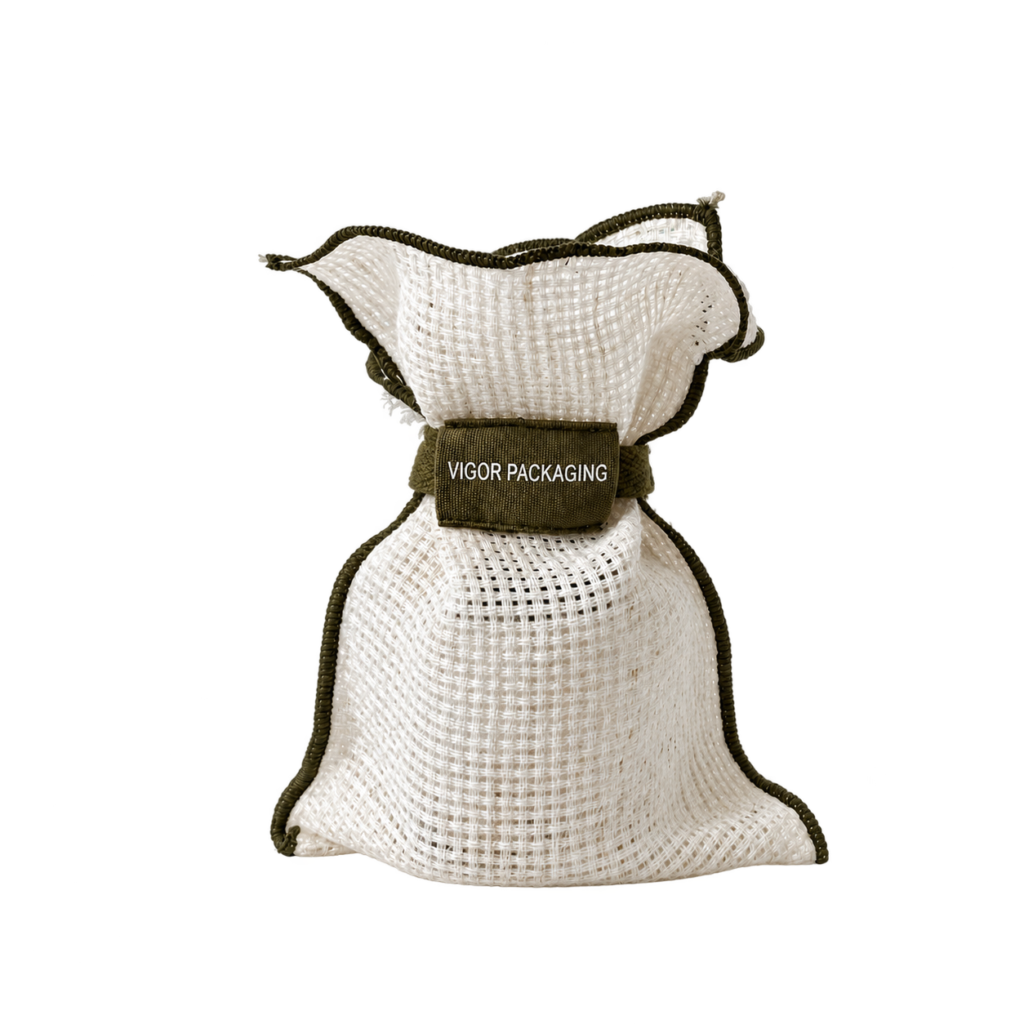 Custom Mesh Drawstring Pouches